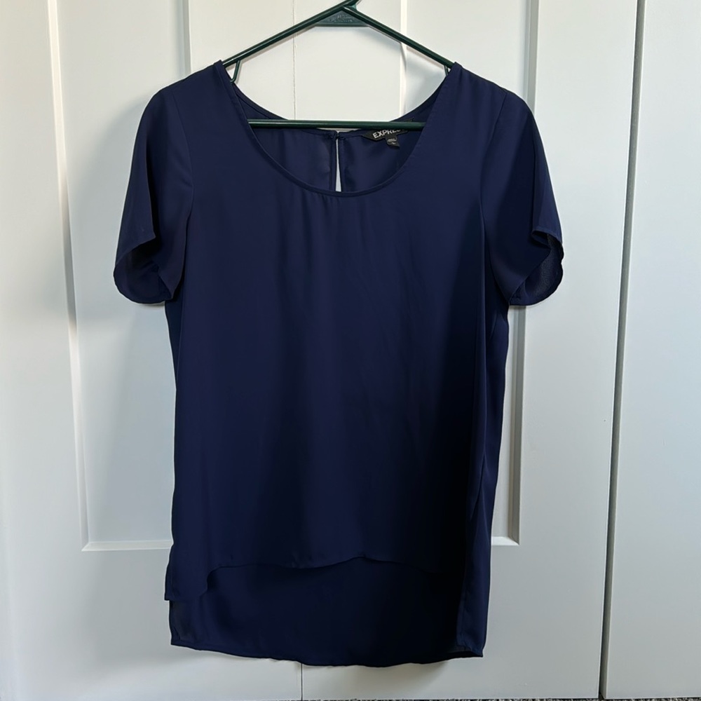 Express size Small Navy Blouse